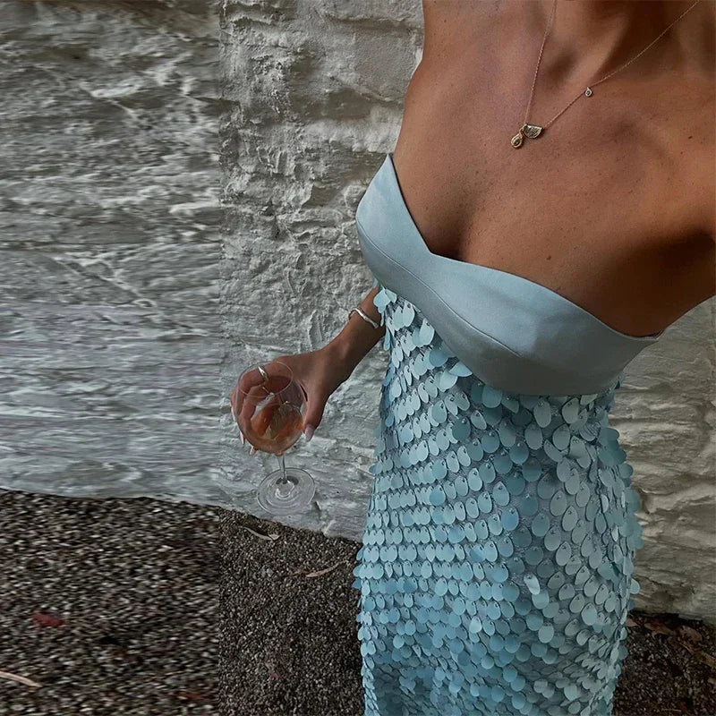 שמלת סטרפלס-נעמי