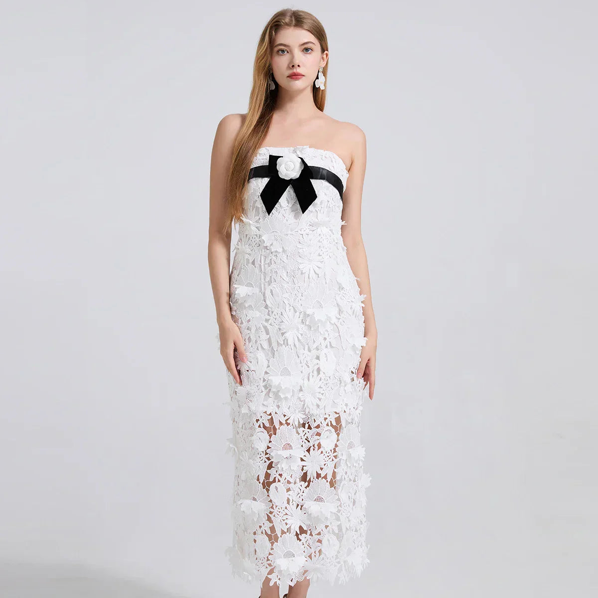 שמלת מקסי-ויולט