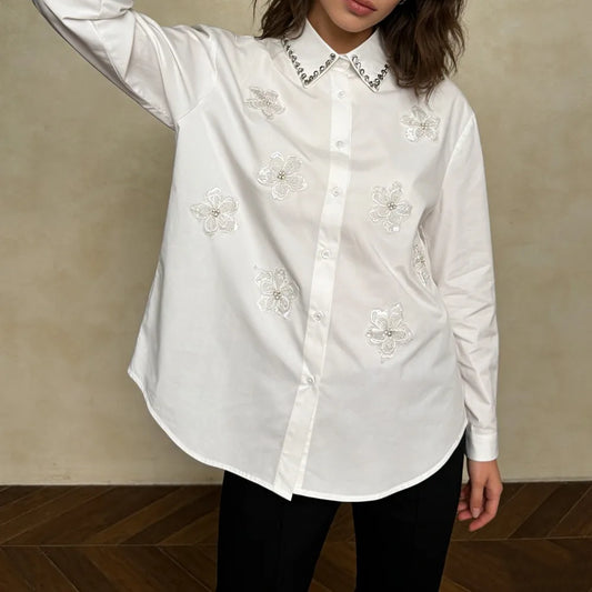 חולצה מכופתרת-גרייס