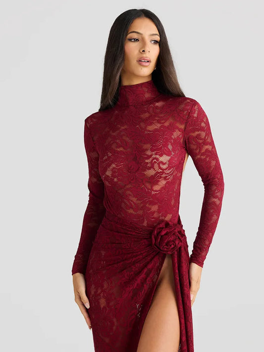 סט תחרה יוקרתי דגם מיכל