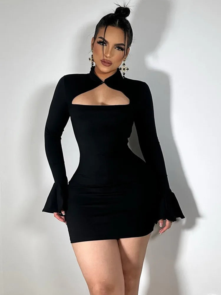 שמלה מיני דגם אביה