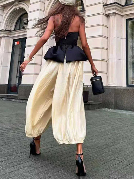 סט מכנס וטופ-אמה