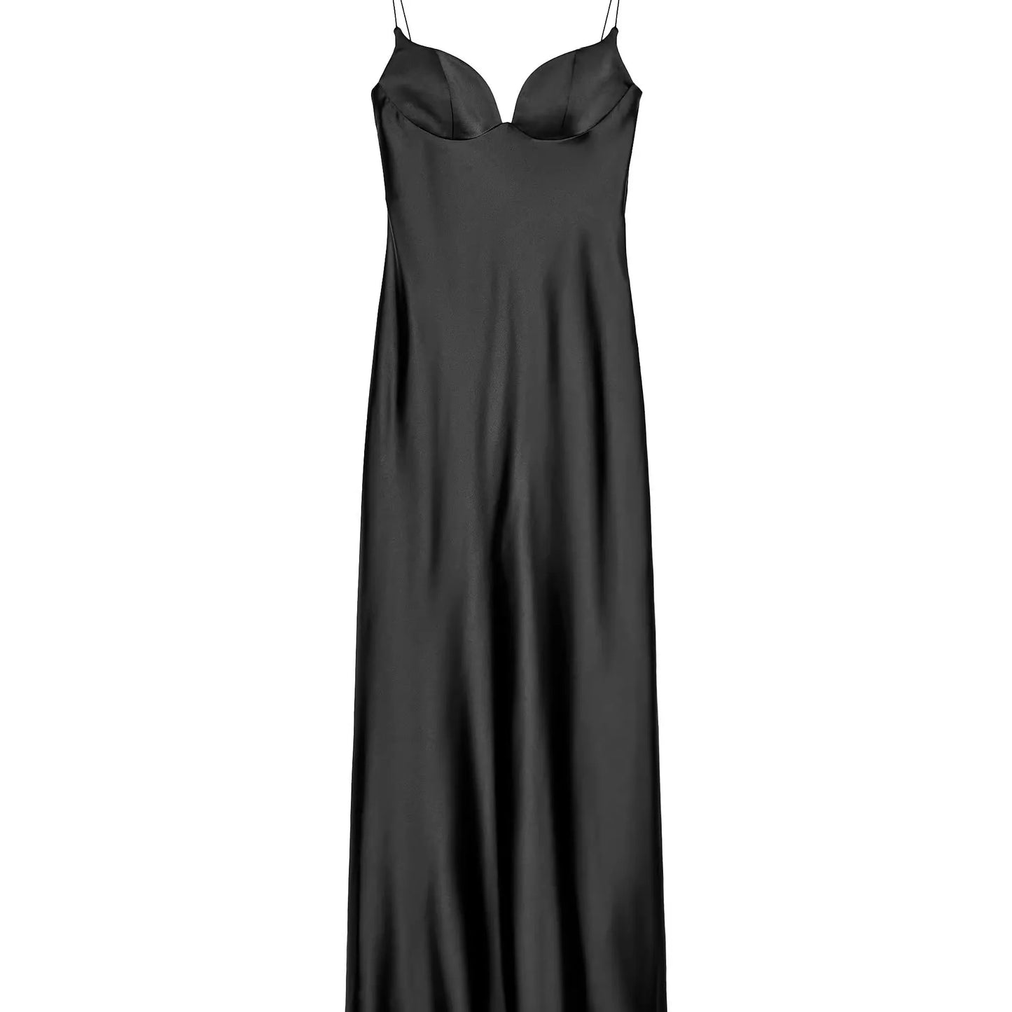 שמלת סאטן-שרלוט