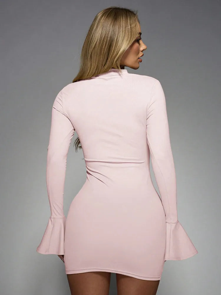 שמלה מיני דגם אביה